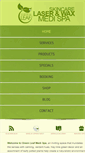 Mobile Screenshot of greenspasalon.com